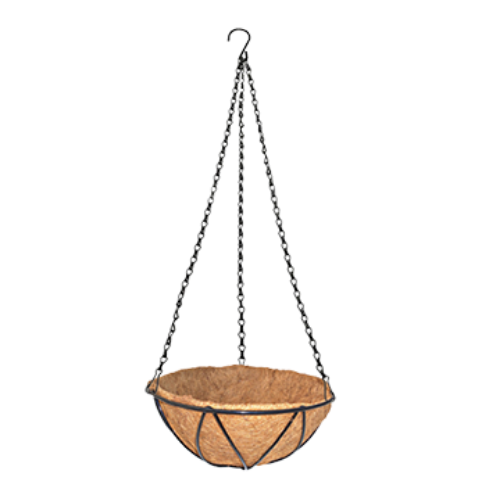 Imagen de 40.5CM  CESTA DE ALAMBRE COLGANTE (NEGRO)