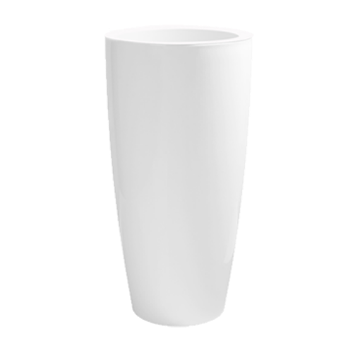 Imagen de MACETA SANTORINI  65CM BLANCO