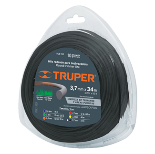 Imagen de CUERDA PARA ORILLADORA DONA 3.7MMX34M HLB-155 (13828)