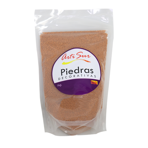 Imagen de ARTISUR PIEDRA CUARZO MARRON CLARO BOLSA 1 KG 