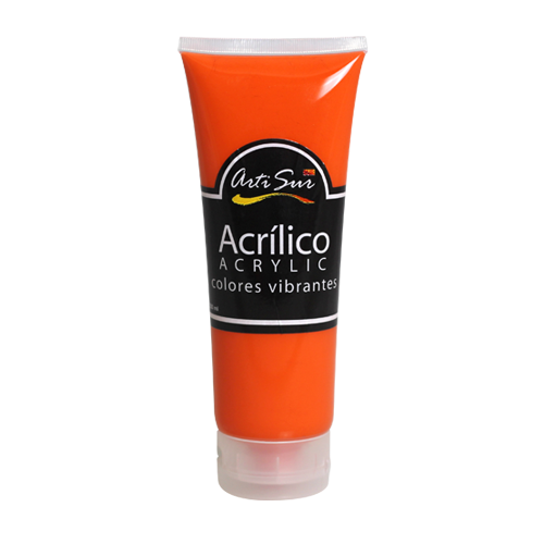 Imagen de ACRÍLICO ARTI SUR NARANJA CADMIO 250 ML