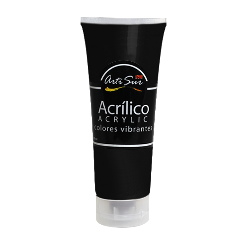 Imagen de ACRÍLICO ARTI SUR NEGRO INTENSO 250 ML