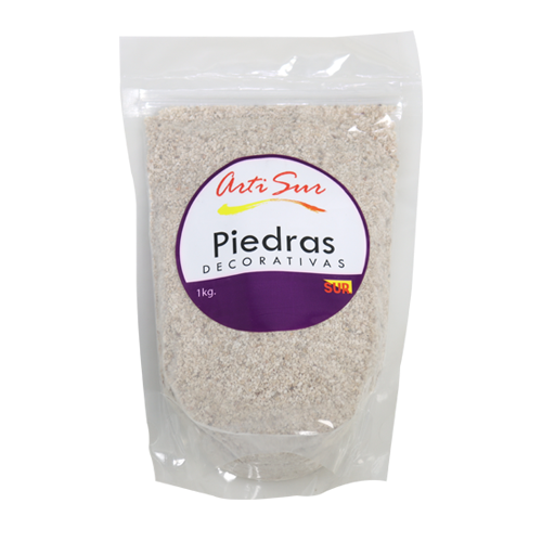 Imagen de ARTISUR PIEDRA MARMOL MARFIL  BOLSA 1 KG 
