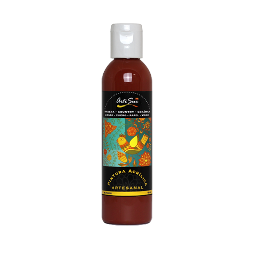 Imagen de PINTURA ARTESANAL ROJO INDIO 120 ML