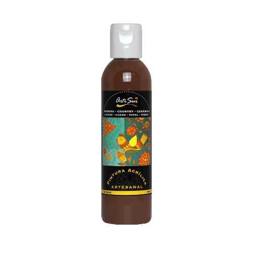 Imagen de PINTURA ARTESANAL CAFÉ OSCURO 120 ML