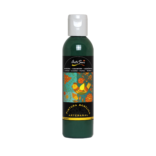 Imagen de PINTURA ARTESANAL VERDE BOSQUE 120 ML