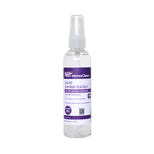 Imagen de ALCOHOL  LIQUIDO SANITIZANTE 120 ML