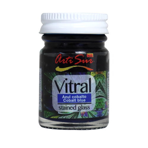 Imagen de PINTURA VITRAL AZUL COBALTO